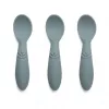 Set de lingurite din silicon Ella - Lead -  Nuuroo