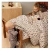 Pijama din bumbac organic pentru copii - Sara - Falcon - Nuuroo