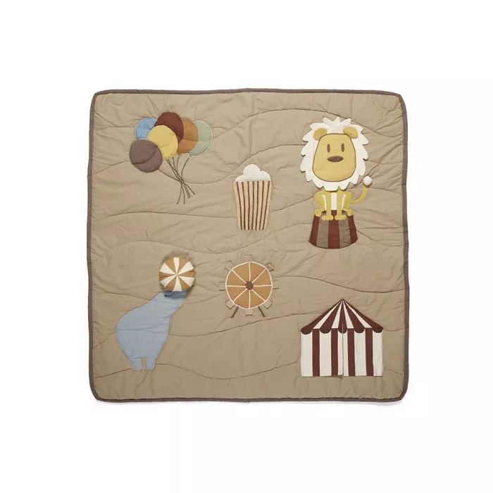 Salteluta din bumbac organic pentru joaca Alin - Light Brown - Nuuroo