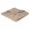 Muselina din bumbac organic Barri - 120 x 120 cm - Sand - Flower bee - Nuuroo