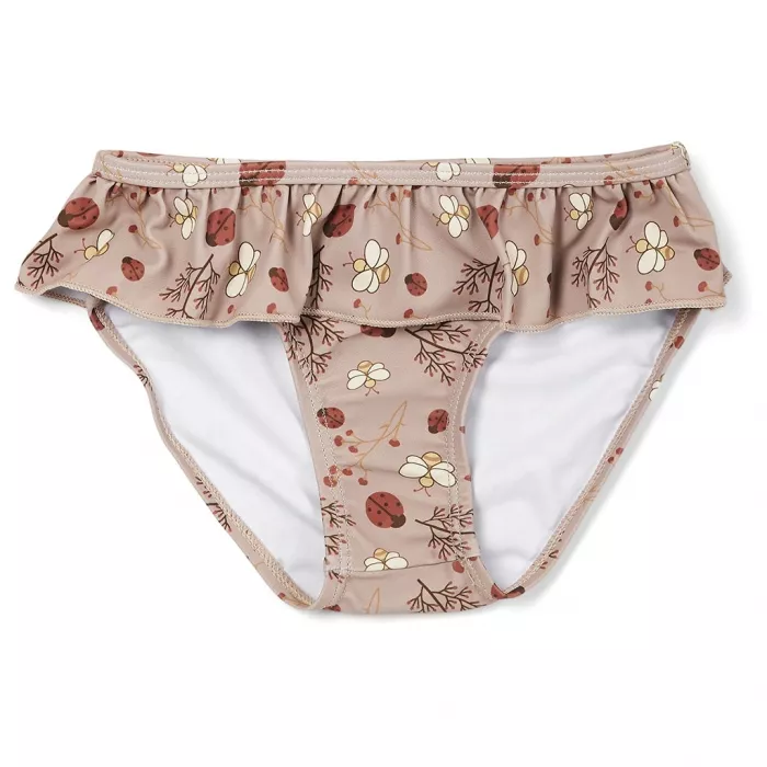 Costum de baie cu 2 piese cu protectie UV 50+ - Gia - Sand Flower Bee - Nuuroo