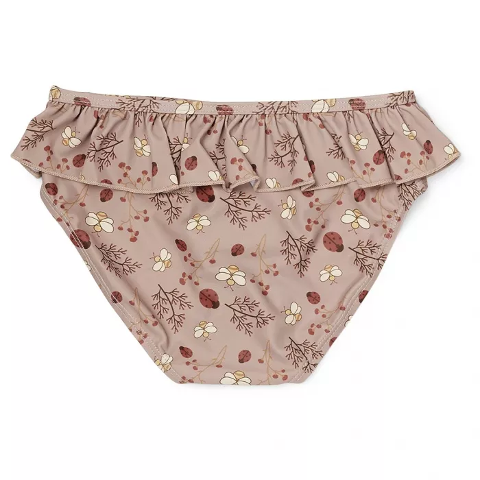 Costum de baie cu 2 piese cu protectie UV 50+ - Gia - Sand Flower Bee - Nuuroo