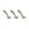 Set 3 lingurite din silicon Ella - Light Green - Nuuroo