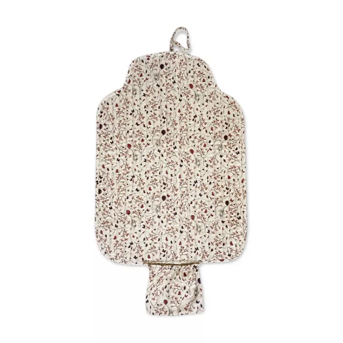 Salteluta portabila din bumbac organic pentru schimbat scutece - Rana - Koala Flower - Nuuroo Salteluta portabila din bumbac organic pentru schimbat scutece - Rana - Koala Flower - Nuuroo