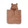 Poncho cu gluga din bumbac organic Adelin koala - Cork - Nuuroo