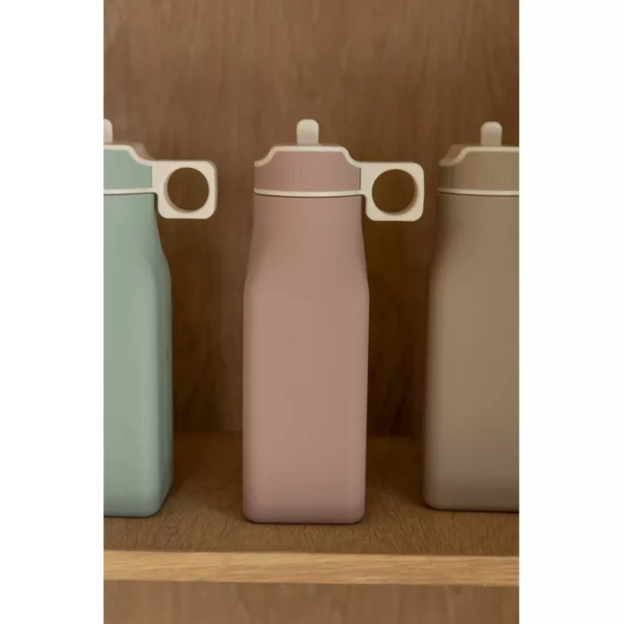 Sticla din silicon Lindi - 450 ml - Woodrose - Nuuroo