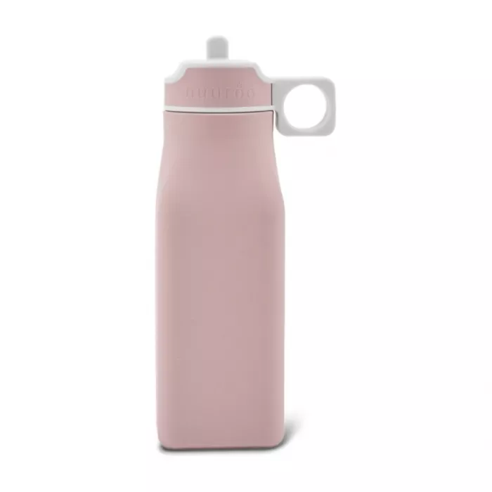 Sticla din silicon Lindi - 450 ml - Woodrose - Nuuroo