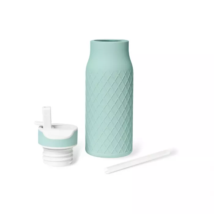 Sticla din silicon Isa - 400 ml - Desert Sage - Nuuroo