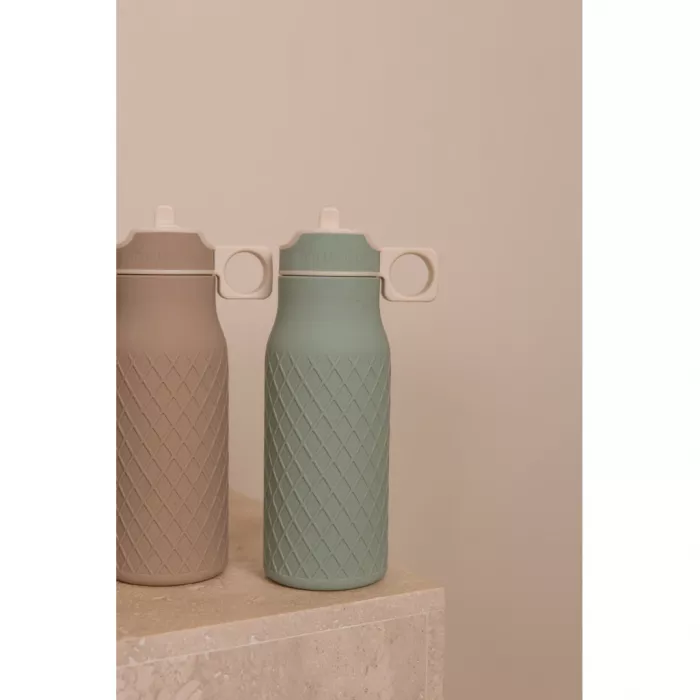 Sticla din silicon Isa - 400 ml - Desert Sage - Nuuroo
