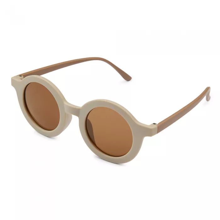 Ochelari de soare pentru copii cu protectie UV400 Anna - Cream - Nuuroo