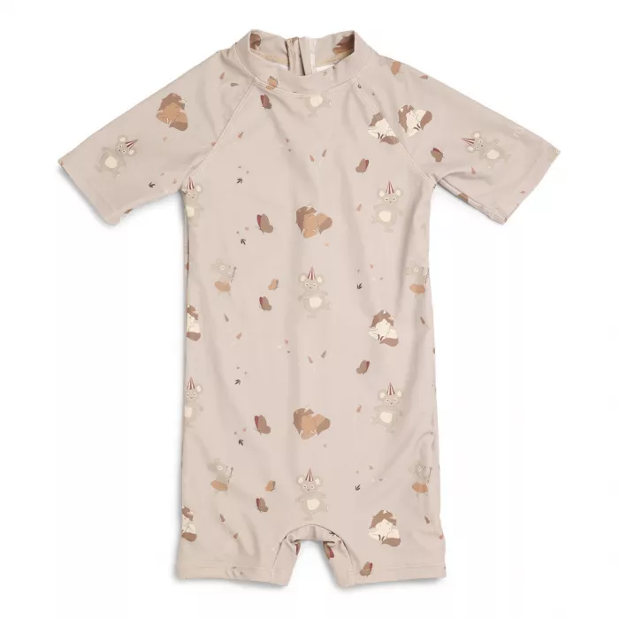 Costum de baie intreg cu maneci scurte -  Kali - Unicorn - Nuuroo