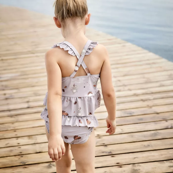 Costum de baie cu 2 piese cu protectie UV 50+ - Gia - Unicorn - Nuuroo