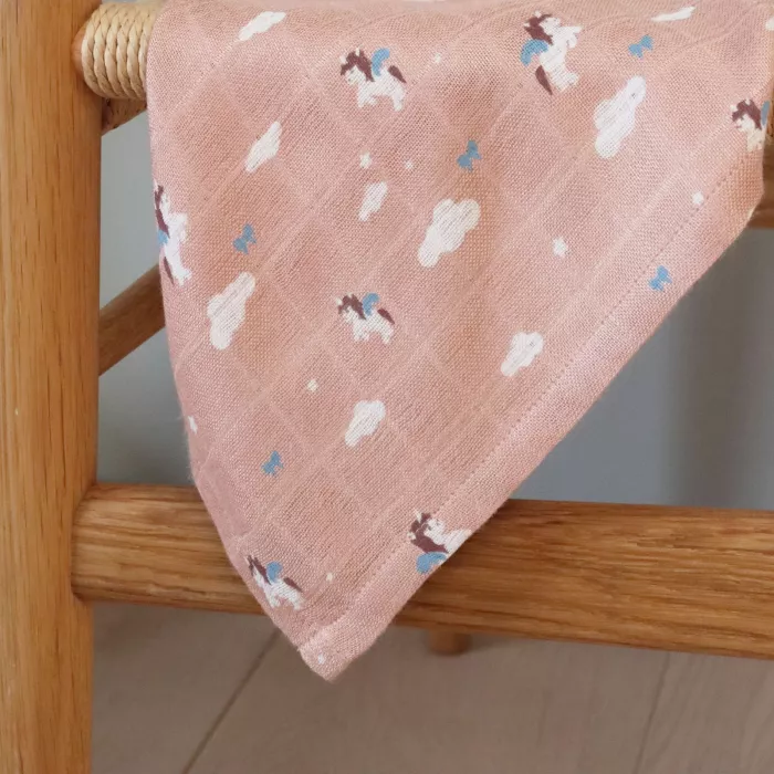 Muselina din bambus Valentin - Unicorn Sky - Nuuroo