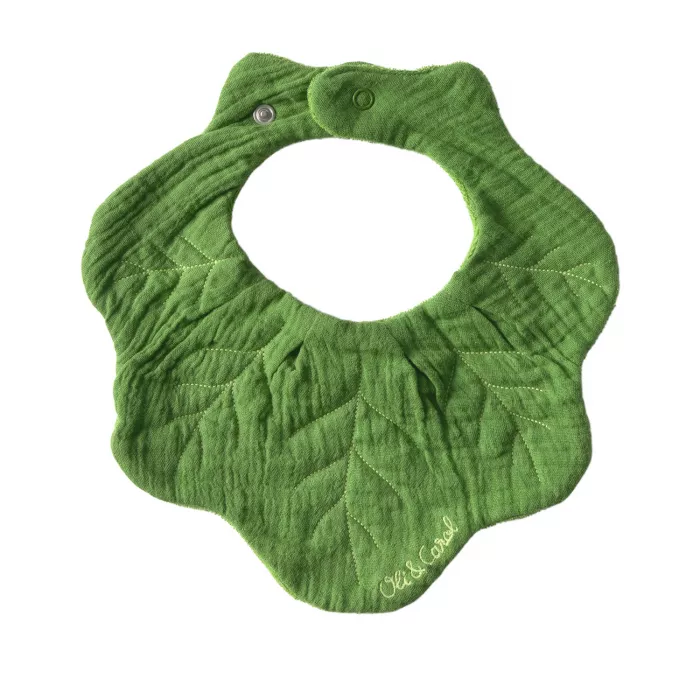 Baveta bandana din bumbac organic - Kendall The Kale  - Oli & Carol