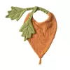 Baveta bandana din bumbac organic - Cathy The Carrot - Oli & Carol