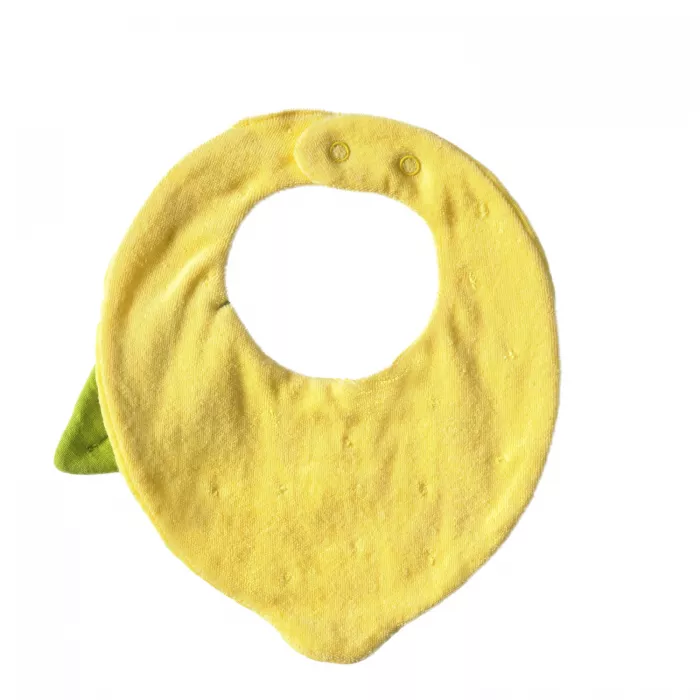 Baveta bandana din bumbac organic - Lou The Lemon - Oli & Carol