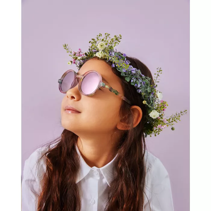 Ochelari de soare cu lentile polarizate - 5-12 ani - Classic Olivio - Wild Flower - Olivio&Co