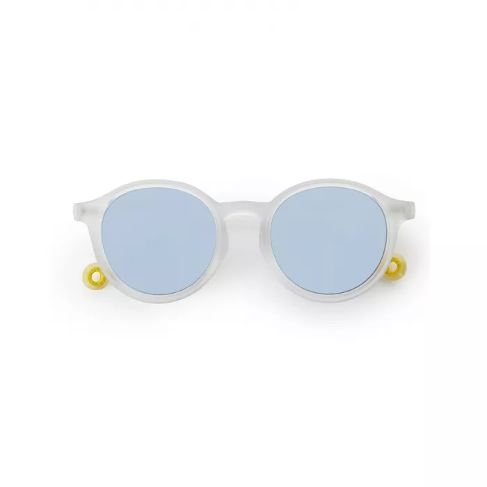 Ochelari de soare cu lentile polarizate - 5-12 ani - Classic Olivio - Jellyfish White - Olivio&Co