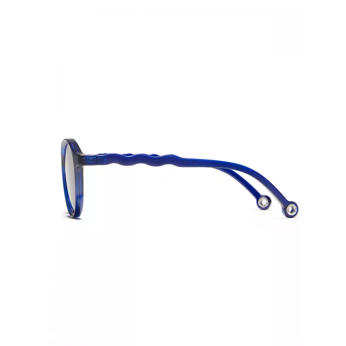 Ochelari de soare cu lentile polarizate - 12 ani+ - Clasic - Breakfast Art-Midnight Berry - Olivio & Co