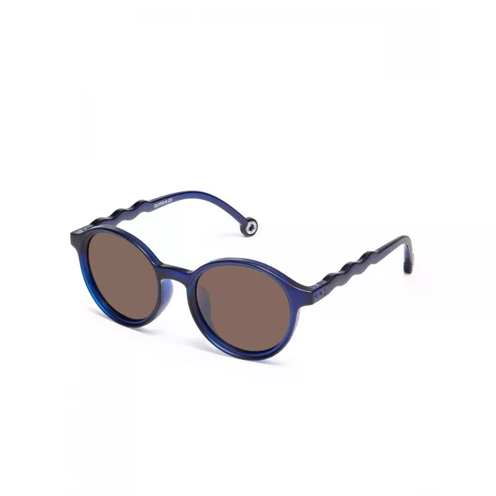 Ochelari de soare cu lentile polarizate - 12 ani+ - Clasic - Breakfast Art-Midnight Berry - Olivio & Co