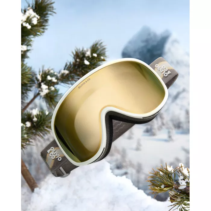 Ochelari pentru SKI - 12 ani + - Polar Gray - Olivio&Co