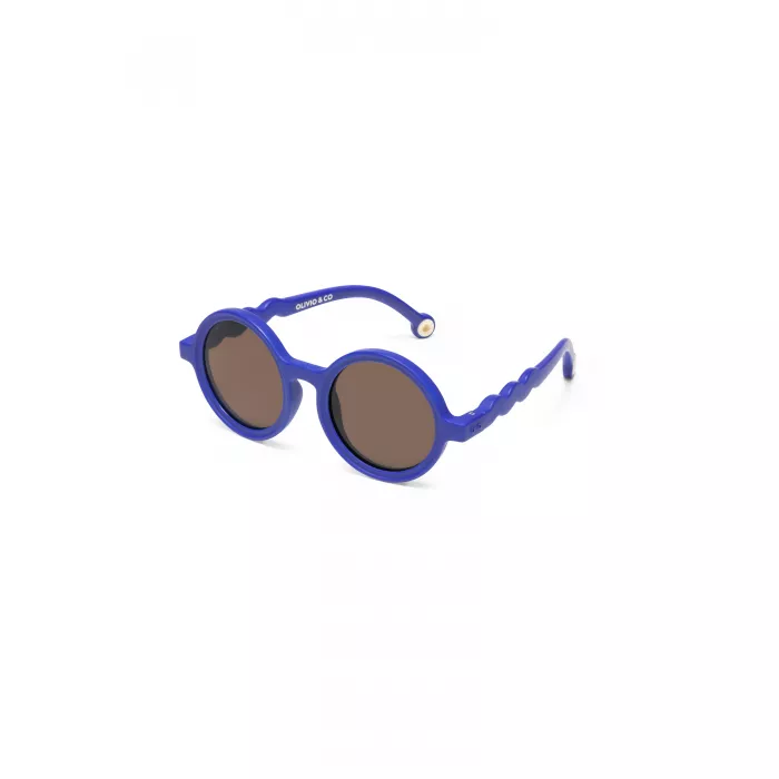 Ochelari de soare cu lentile polarizate - 0-18 luni - Clasic - Breakfast Art-Midnight Berry - Olivio & Co