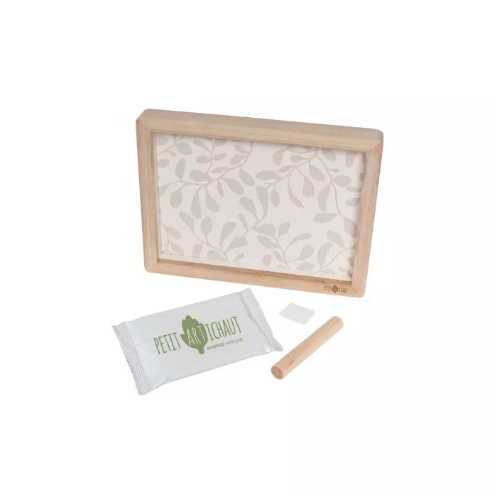 Rama cu kit amprenta pentru bebelusi - Classic Frame - Ivy Grey - Petit Artichaut