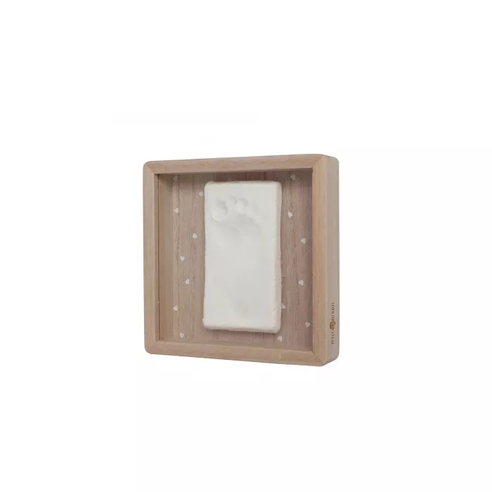 Rama din lemn cu Kit amprenta - PRINT BOX - PRETTY HEARTS - Petit Artichaut
