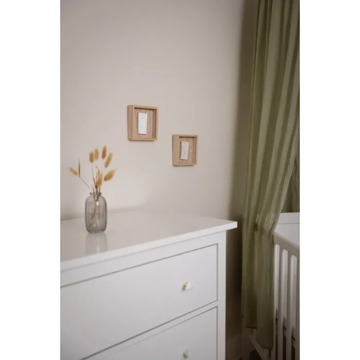 Rama din lemn cu Kit amprenta - PRINT BOX - PRETTY HEARTS - Petit Artichaut