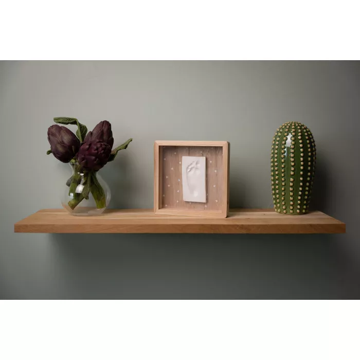Rama din lemn cu Kit amprenta - PRINT BOX - PRETTY HEARTS - Petit Artichaut