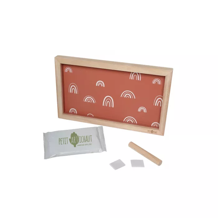 Rama foto cu Kit amprenta dublu - Rainbow Terracotta - Petit Artichaut