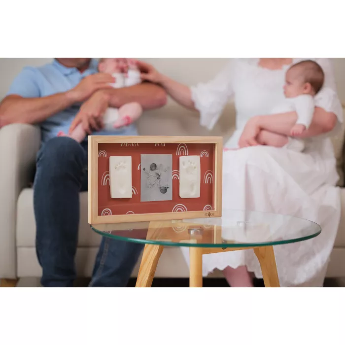 Rama foto cu Kit amprenta dublu - Rainbow Terracotta - Petit Artichaut