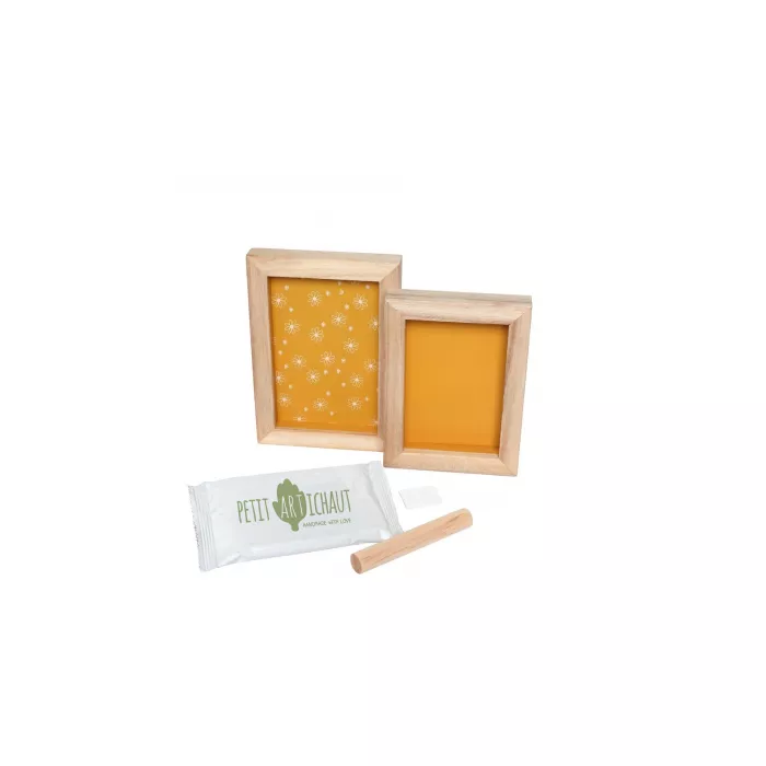 Rama duo cu Kit amprenta - Daisy Ochre - Petit Artichaut