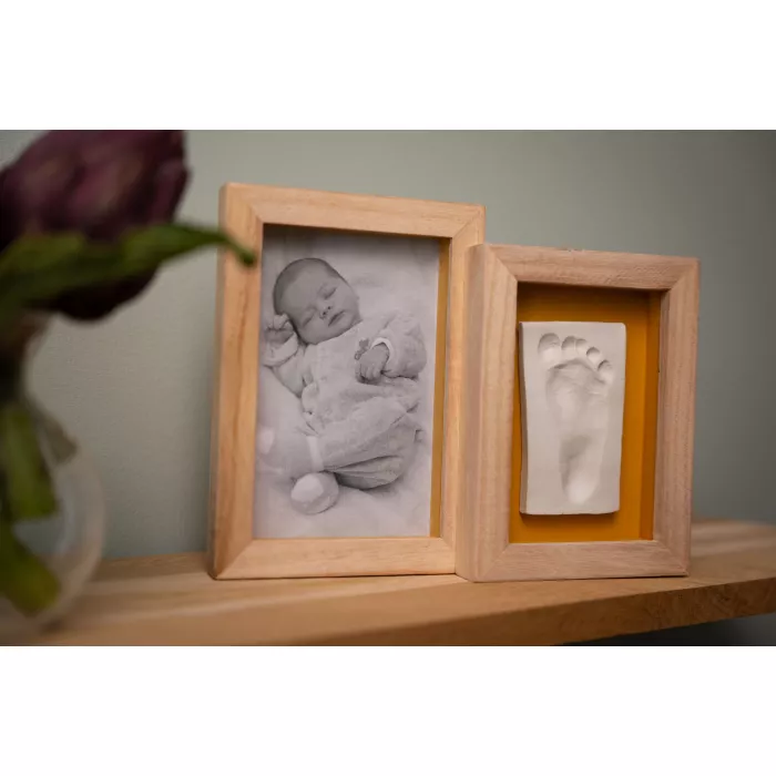 Rama duo cu Kit amprenta - Daisy Ochre - Petit Artichaut