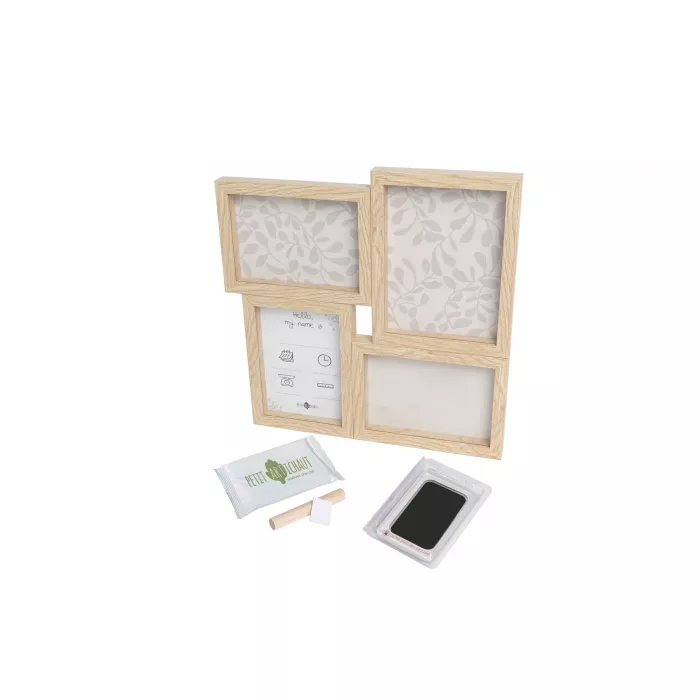 Rama foto cu Kit amprenta - PUZZLE - Ivy Grey - Petit Artichaut