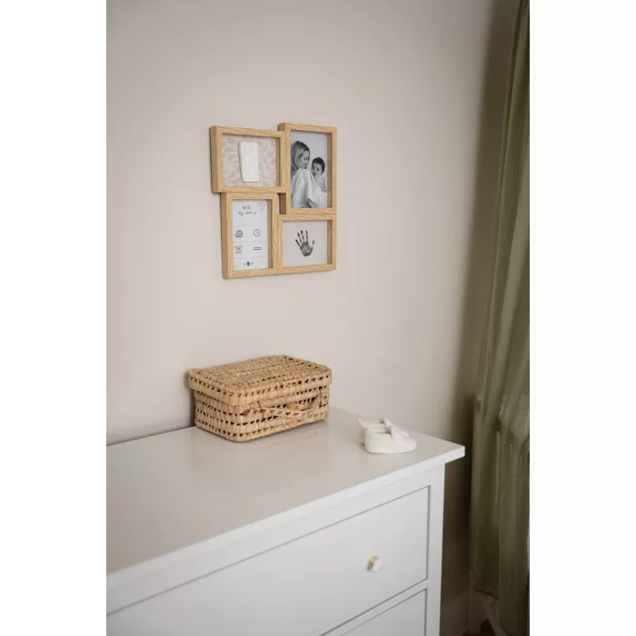 Rama foto cu Kit amprenta - PUZZLE - Ivy Grey - Petit Artichaut