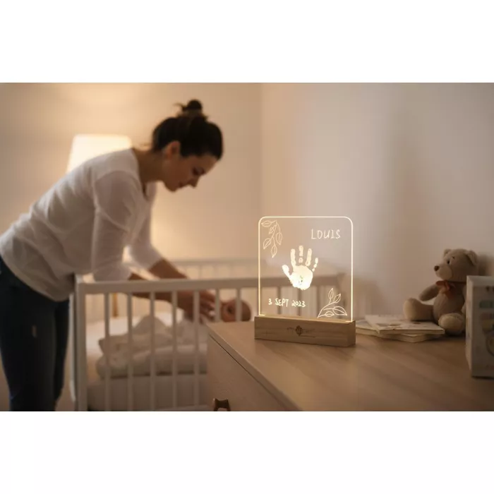 Rama Luminoasă Petit Artichaut – Amintirea Perfectă a Primilor Pași ai Bebelușului Tău