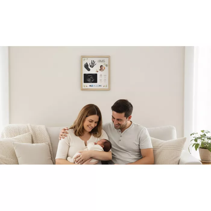 Rama pentru Naștere – Casetă Delicată pentru Amintirile Prețioase ale Bebelușului