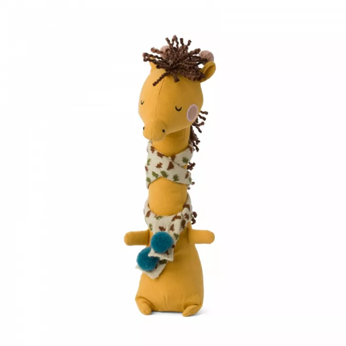 Jucarie textila confectionata manual - Girafa Danny - PICCA LOULOU