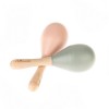 Instrument muzical - Maracas din lemn FSC - Pastel - Pellianni Instrument muzical - Maracas din lemn FSC - Pastel - Pellianni