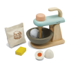 Set cu mixer din lemn pentru micul patiser - Plan Toys Set cu mixer din lemn pentru micul patiser - Plan Toys