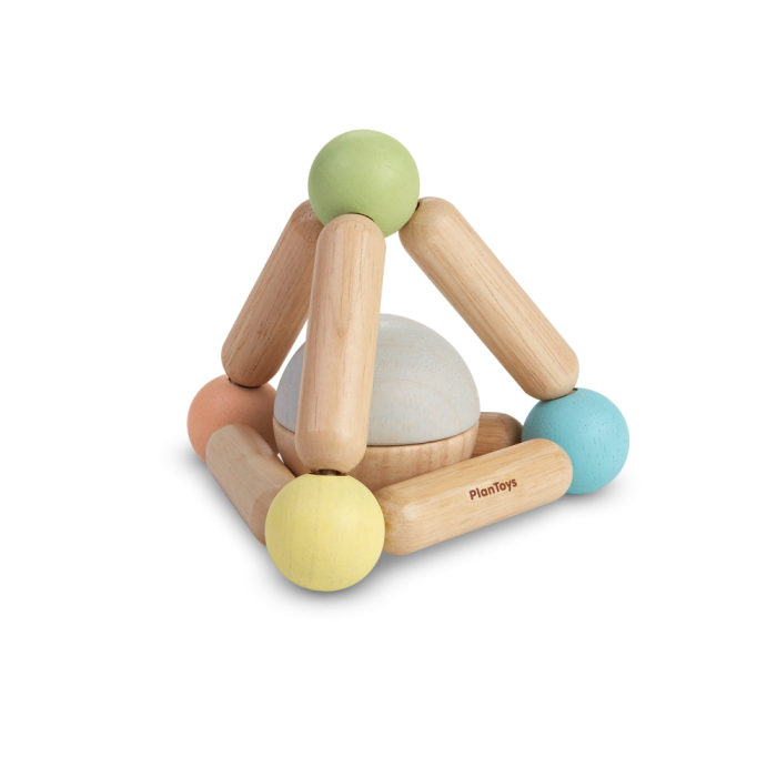 Jucarie triunghi din lemn pentru bebelusi - Plan Toys Jucarie triunghi din lemn pentru bebelusi - Plan Toys