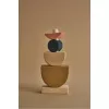 Turn din lemn pentru stivuire - Sculptura cu forme diferite - Raduga Grez