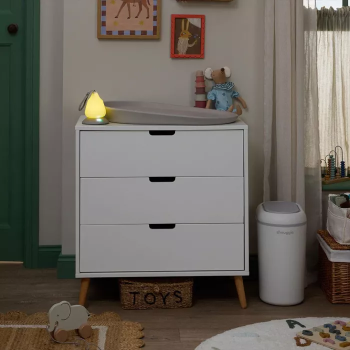 Lampa portabila cu termometru de camera incorporat - Moonlight Plus - Shnuggle