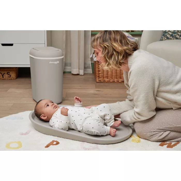 Cos pentru scutece - Eco-Touch - Taupe - Shnuggle