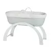Patut portabil pentru bebelusi - Deami Moses - Grey - Shnuggle Patut portabil pentru bebelusi - Deami Moses - Grey - Shnuggle