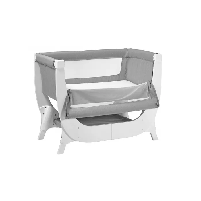 Pat pentru bebelusi - Dove Grey - Shnuggle Pat pentru bebelusi - Dove Grey - Shnuggle
