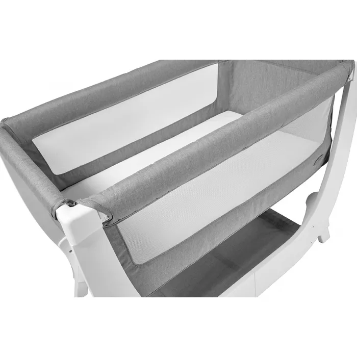 Patut pentru bebelusi - Air Cot - Dove Grey - Shnuggle