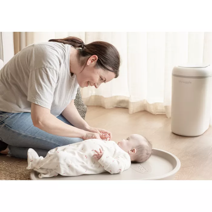 Saltea pentru schimbat scutece - Taupe - Shnuggle Saltea pentru schimbat scutece - Taupe - Shnuggle