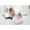 Cada pentru copii - White/Grey - Shnuggle Cada pentru copii - White/Grey - Shnuggle